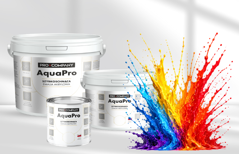 Emalia akrylowa Aqua Pro